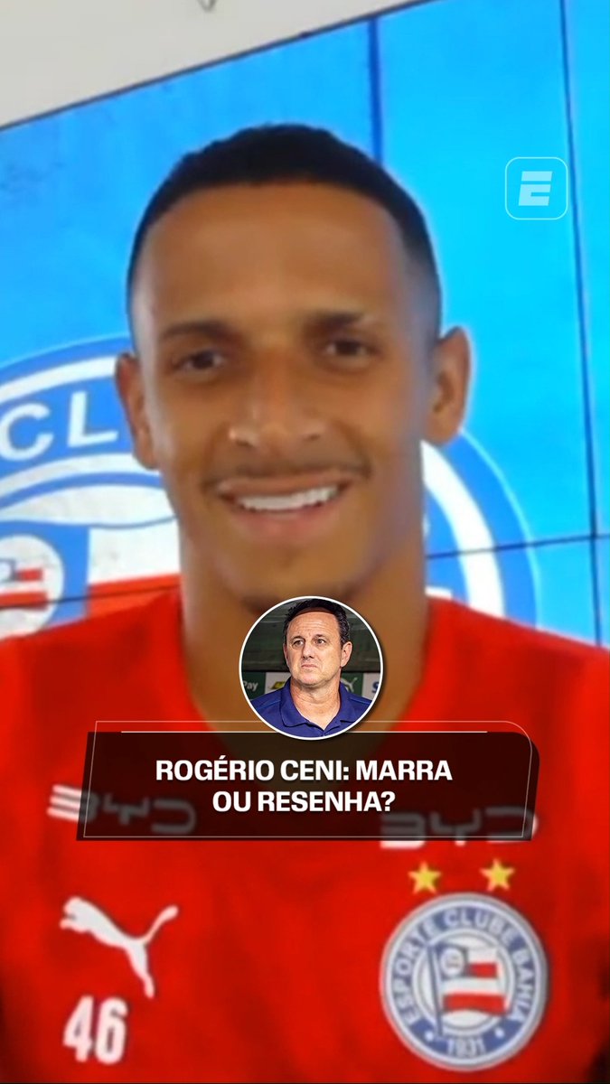 ROGÉRIO CENI É MARRA OU RESENHA? 👀 A ESPN fez um bate-bola com Luciano Juba, jogador do Bahia, sobre sua trajetória e algumas curiosidades. #FutebolNaESPN #Bahia #LucianoJuba