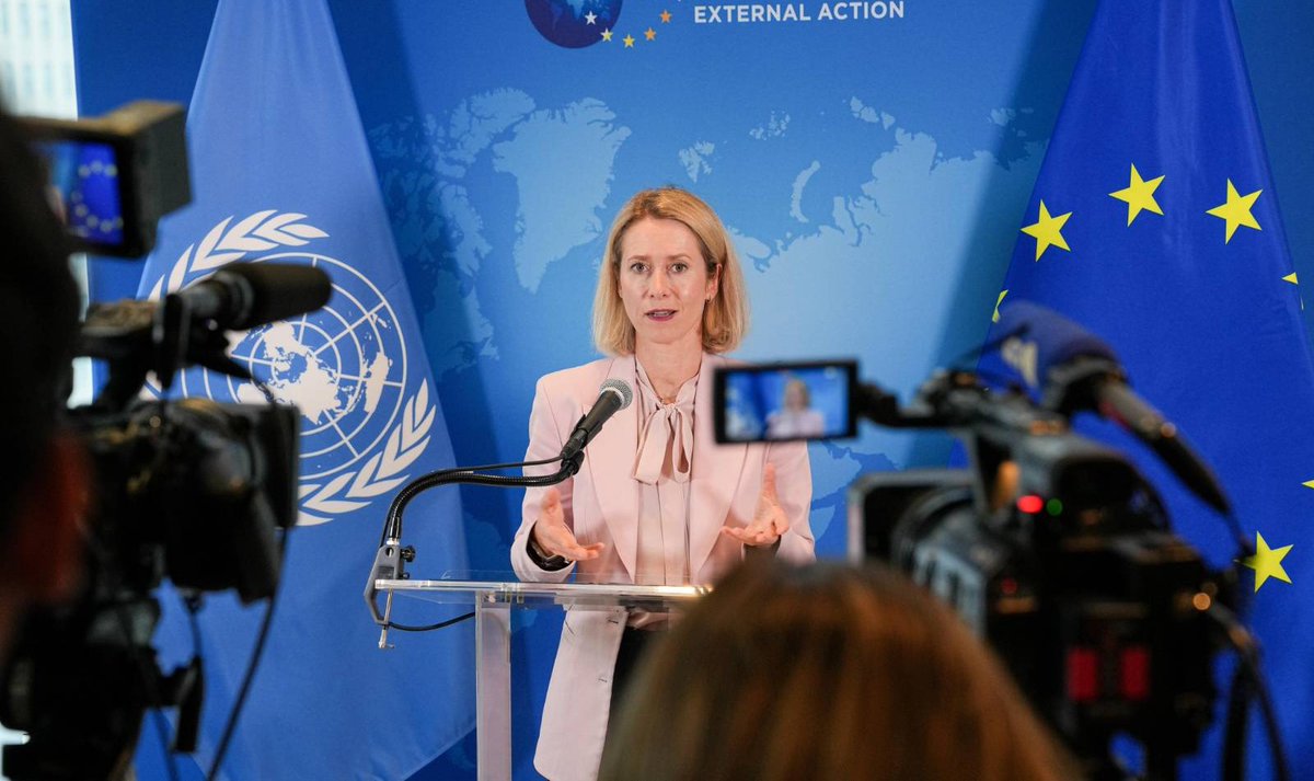 Europe faces a fast-proliferation of sabotage attacks and airspace violations. Moscow is trying to scare Europe into winding down its support for Ukraine. As Russia is willing to take greater risks, Europe must impose greater costs. There are many ways to do that: stronger action against Russia’s shadow fleet and tougher measures targeting its military-industrial complex. My press remarks following today’s meeting of EU Foreign Ministers in New York ↓
