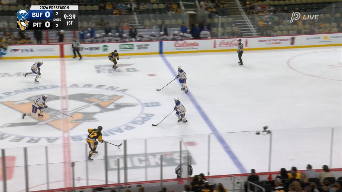 THE FIRST Pittsburgh Penguins GOAL OF PRESEASON GOES TO DEWEY 🚨 And some nifty puck handling from Rusty to set it up 😮‍💨