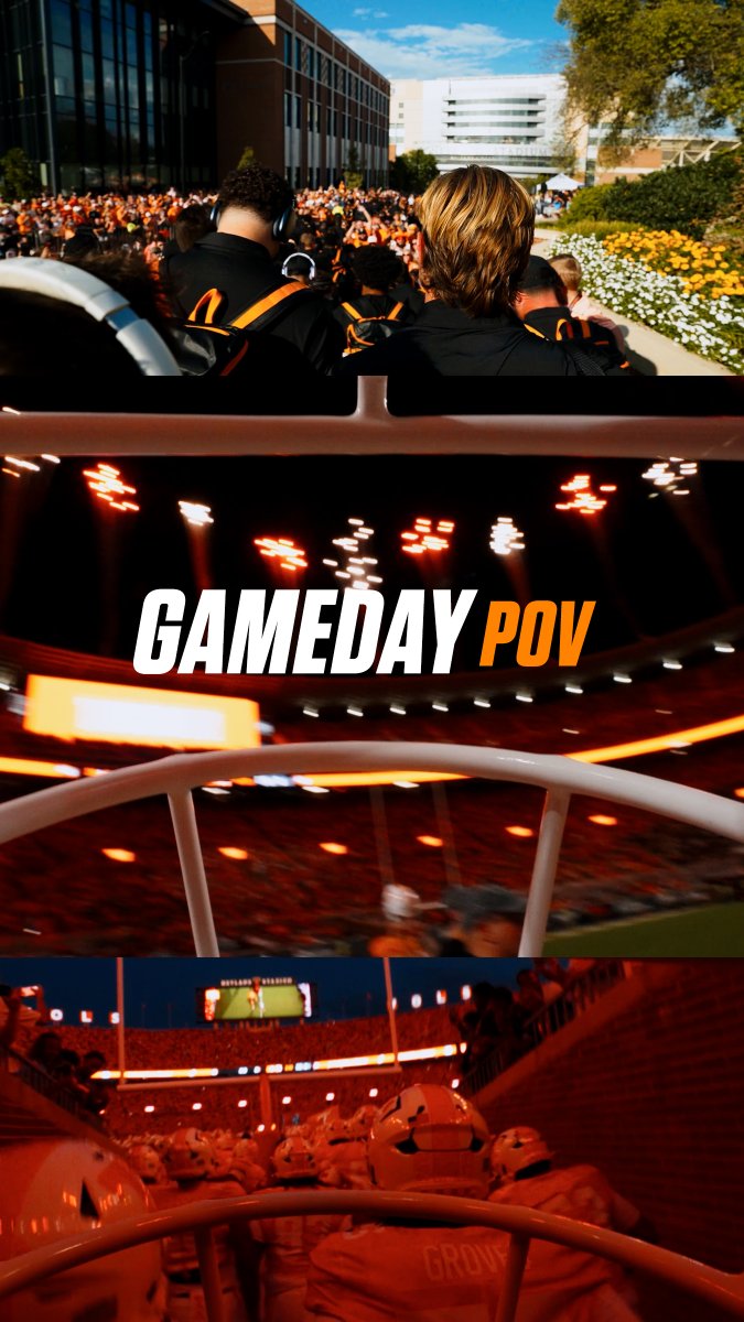 POV: it's gameday #GBO 🍊