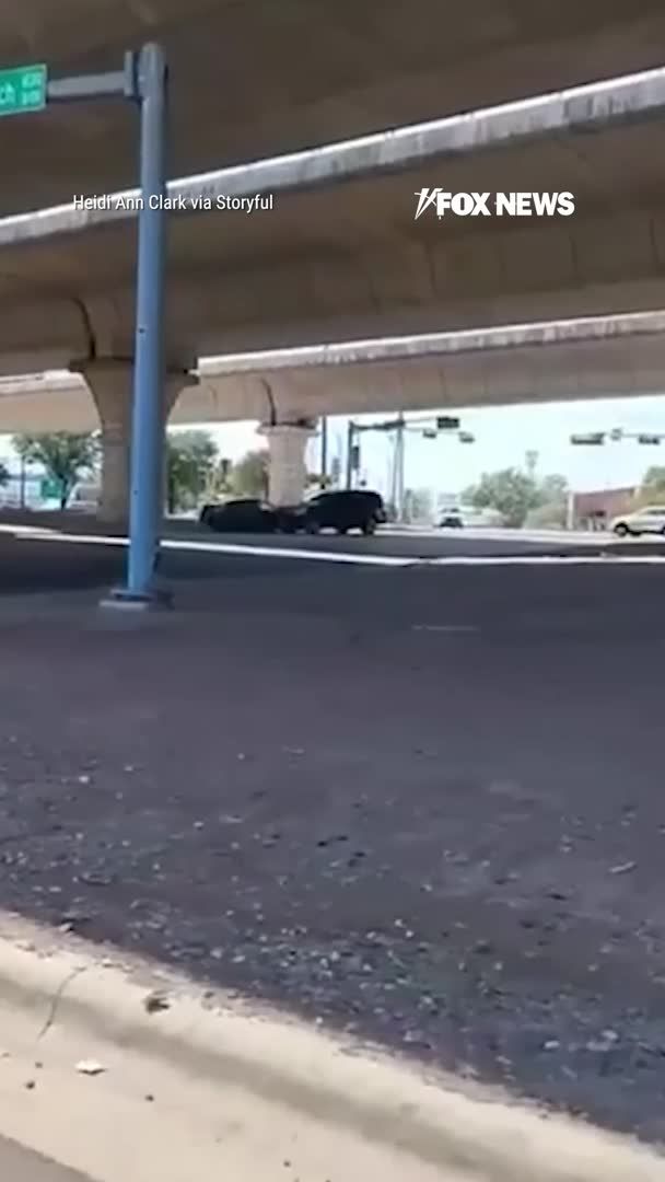 Bystander video captures the moment a Venezuelan immigrant is shot during an ICE pursuit in Austin, Texas, as federal agents wait for other authorities to arrive. Wilber Rafael Garces Perez, 28, was shot once and taken to a local trauma center in serious but stable condition. DHS says Garces Perez was in the U.S. illegally and had a final order of removal. His attorney disputes that characterization, saying he entered through an asylum-related program and had a valid work permit.