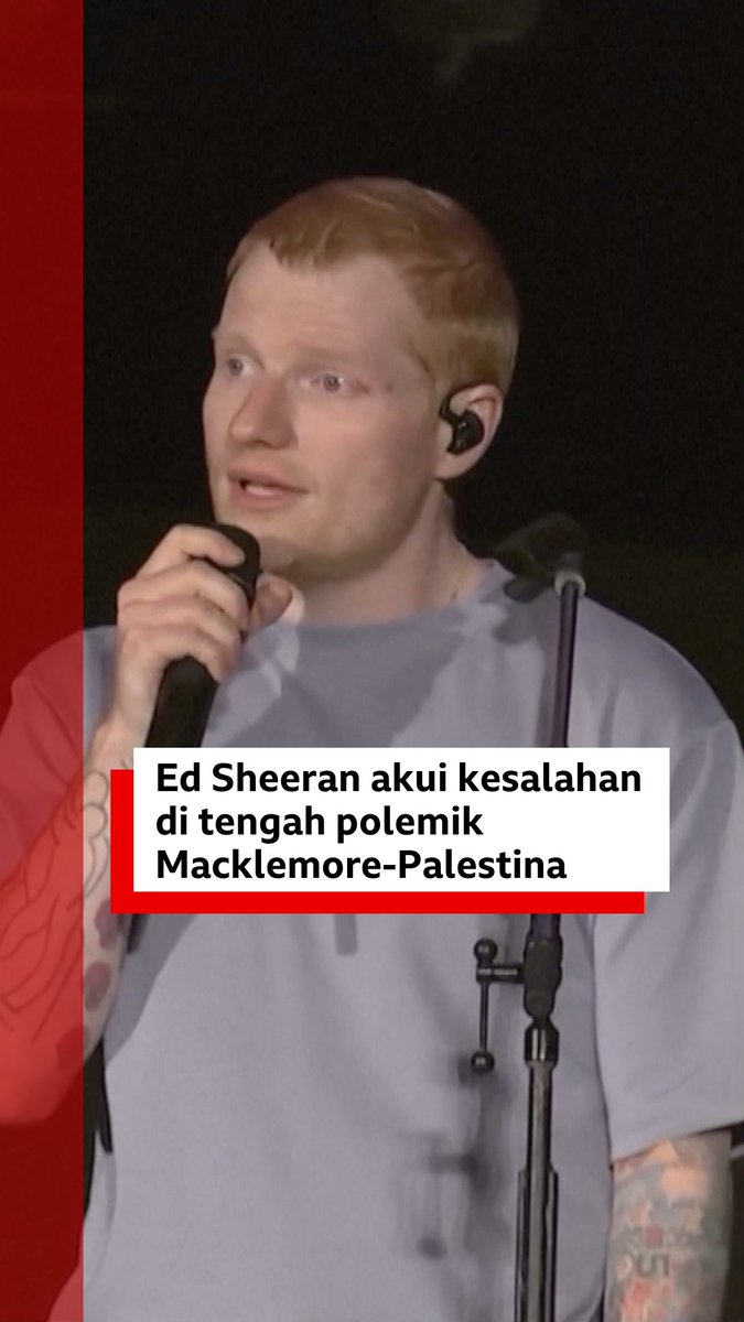Ed Sheeran meminta maaf pada para penggemarnya dan mengaku membuat sejumlah kekeliruan, di tengah polemik pencoretan Macklemore dari tur konsernya di AS. Ia juga menegaskan bahwa keputusan mencoret Macklemore bukan diambil olehnya, melainkan oleh pihak promotor.