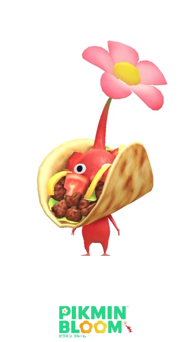 🌮🍝🍩🍜 #食欲の秋 🍕🍣🍛🍟 Pikmin Bloomでは 美味しそうな食べ物を身につけた デコピクミンがたくさん登場します！🌱 食べ物系のデコピクミンで 皆さんのお気に入りはどれですか？ ぜひコメントで教えてください！💬
