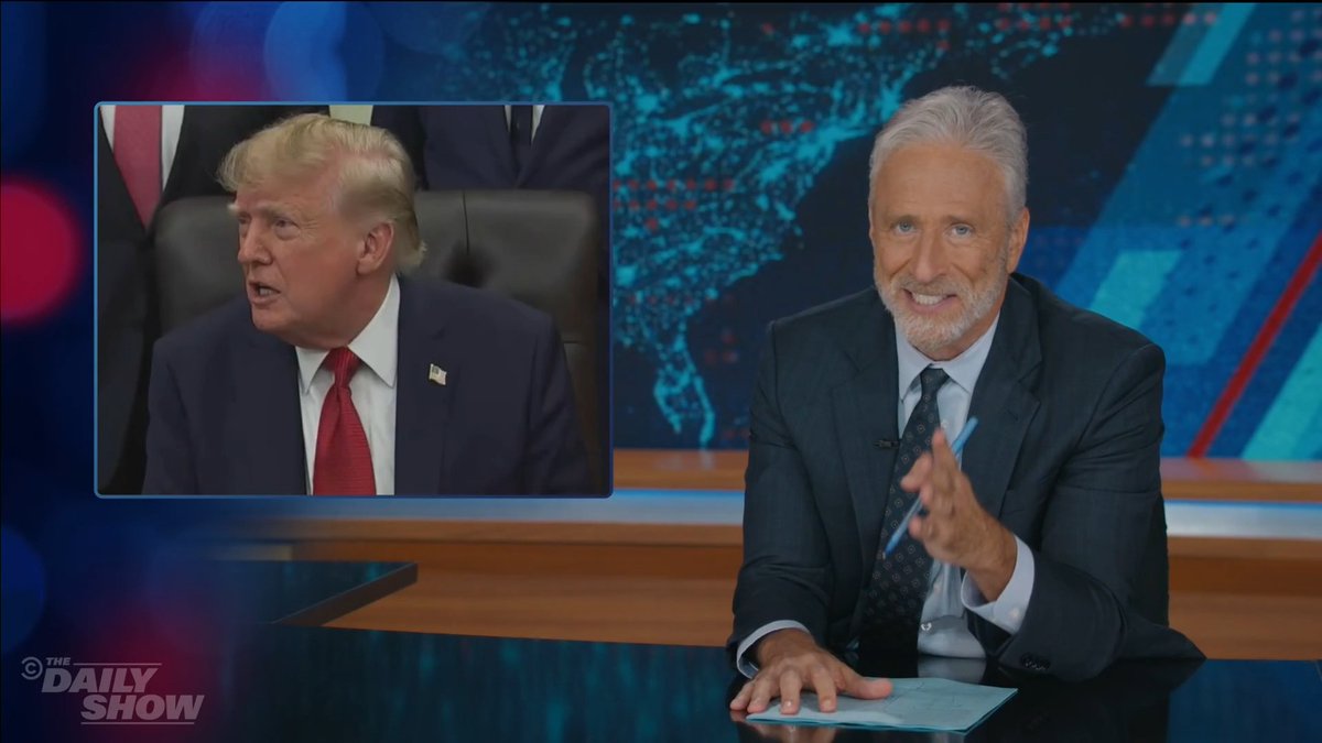 Jon Stewart on Trump banning news outlets from the White House: "You could ban the press, or you could be a better f**king president!"