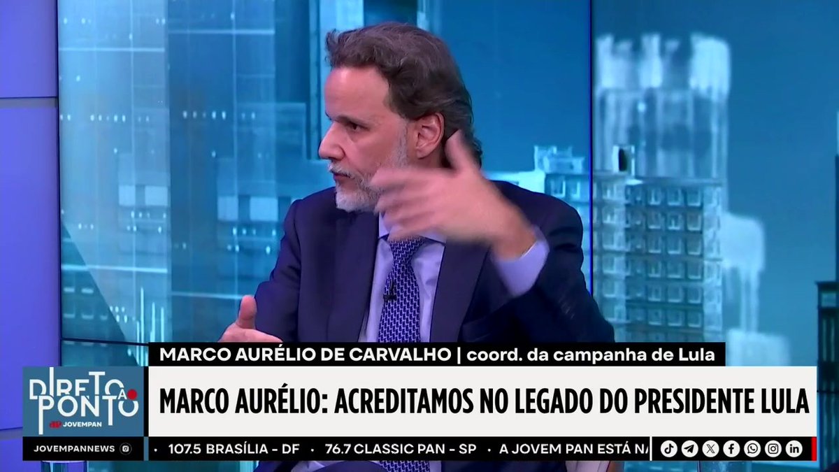 “Tarcísio não tem envergadura ética para debate com Haddad”, diz Marco Aurélio | DIRETO AO PONTO 📺 Confira a entrevista na íntegra: #DiretoAoPonto