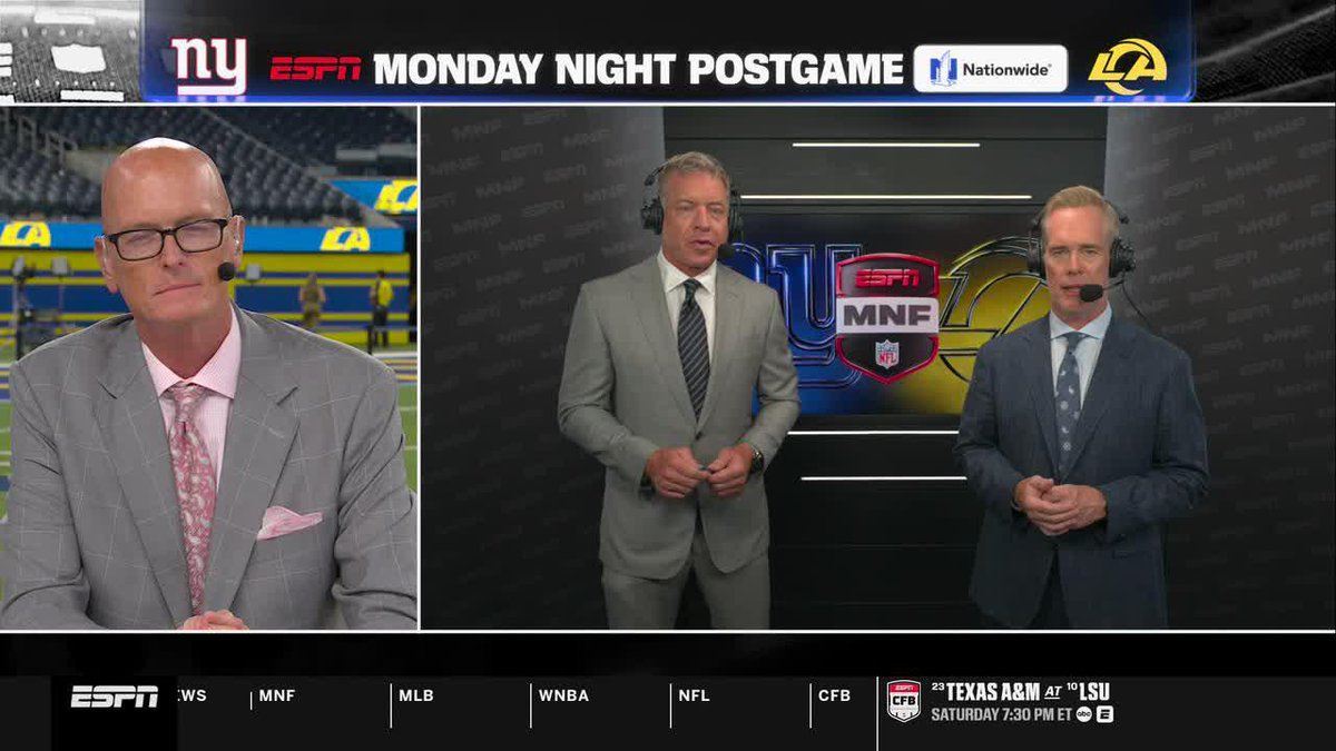 "When [the Rams] are healthy ... they're the best." Joe Buck shares his thoughts with Scott Van Pelt after the Rams' win on MNF