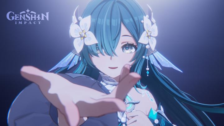Character Trailer - "Vodyanitsa: Tonight, We Sink as One" | Genshin Impact #GenshinImpact #Vodyanitsa #StoriesofFrostSnow #GenshinSnezhnaya Pray to the heavens above, then entrust your sorrows to the faraway sea. The heavens may remain silent, but the waves will carry an answer back to you, like the lingering aria of a Water Imp.