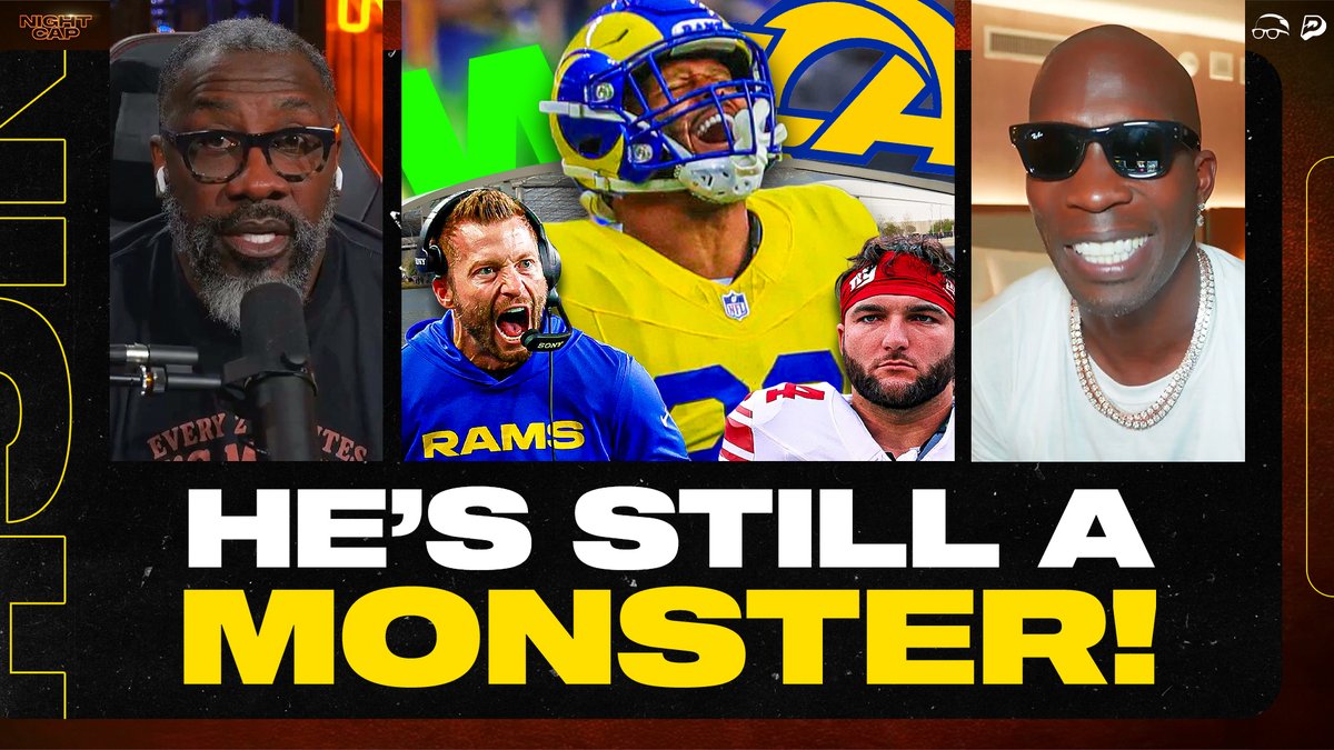 The Rams show out for Aaron Donald in return and crush the Giants 28-6! "Who's a guy in the league who can come in and do what Aaron Donald did tonight?!" shannon sharpe | Chad Johnson | isojoe | #Nightcap