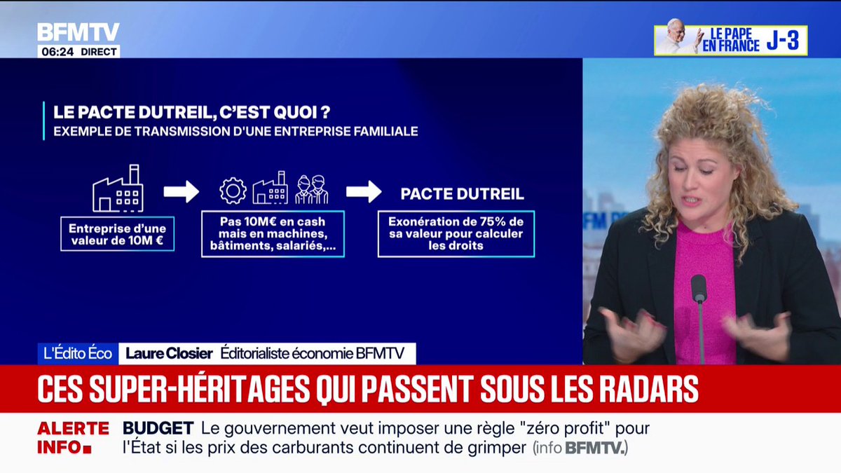 L'ÉDITO ÉCO - L'organisation Oxfam propose de taxer les super-héritages