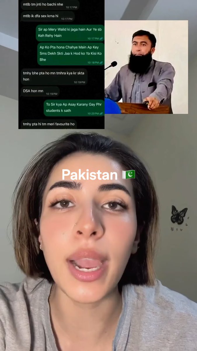 A Pakistani 🇵🇰professor harassed a student. He was reported for s*xting her and blackmailing her to fail her in the upcoming exams. Condition of a woman in Islamic republic of 🇵🇰