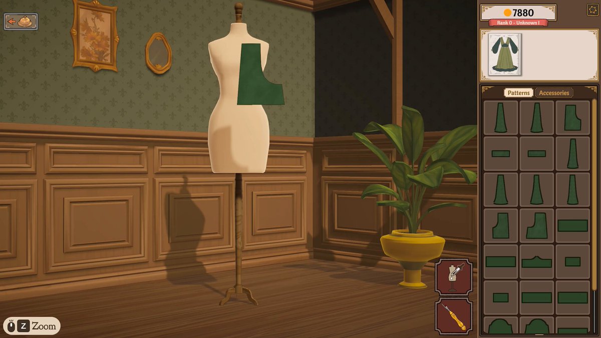 Dressmaker is $13.49 on Steam (10% off launch discount)