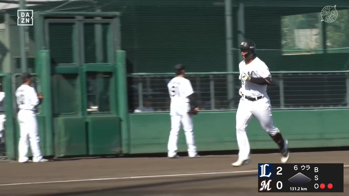 浦和から幕張へ 将来の4番候補 櫻井ユウヤ ファーム第6号ホームラン ⚾️ロッテ×西武（ファーム） #イージースポーツ #chibalotte #だったらDAZN