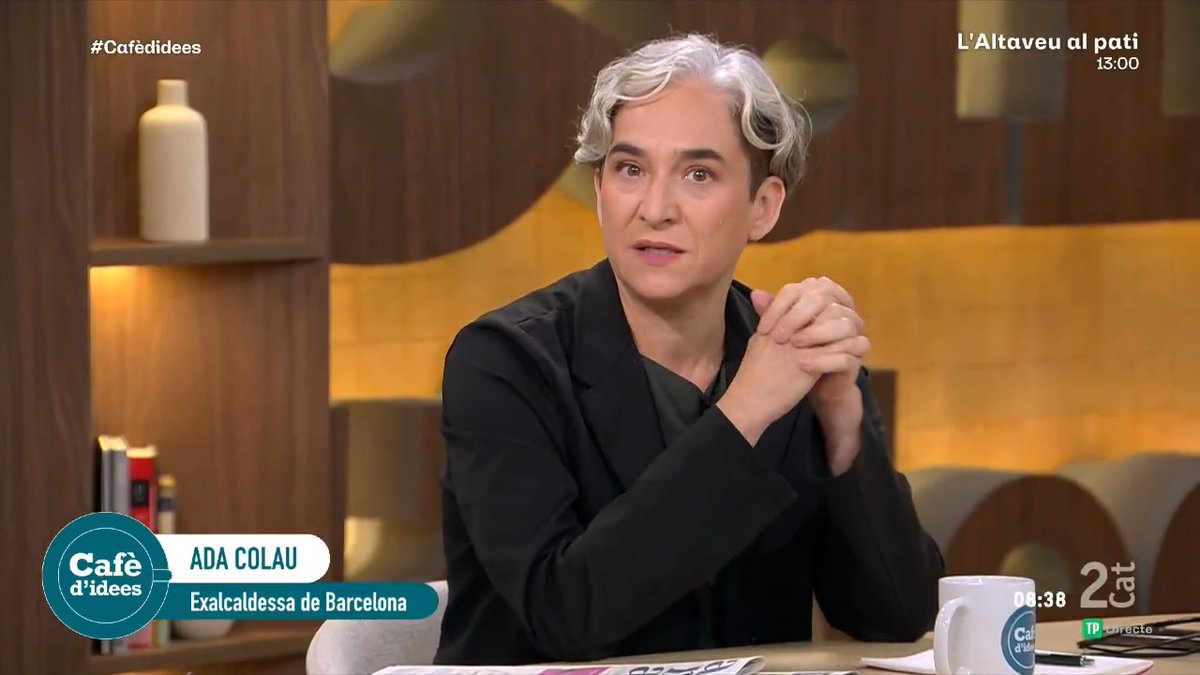 ☕ Ada Colau 💜🌈🔻 creu que el de Begoña Gómez és "un cas de lawfare dels greus" 🗣️ "Al PSOE quan ens el feien a nosaltres vam rebre zero solidaritat i negaven el lawfare, i ara l'estan patint" 📲