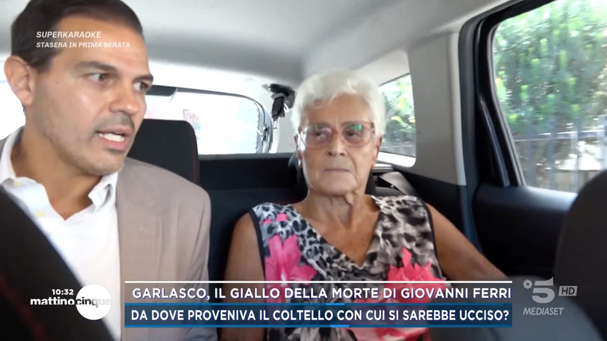 #Garlasco, la moglie di Giovanni Ferri vede per la prima volta il pertugio in cui è stato ritrovato il marito #Mattino5 è in diretta su #Canale5 e in streaming su Mediaset Infinity