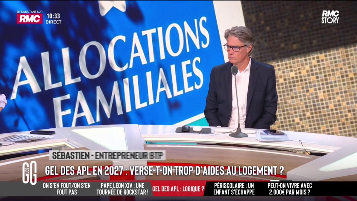💰 "J'ai entendu parler d'une femme seule qui a 2.700 € d'aides avec 4 enfants. Moi je bosse, je ne gagne pas ça !" 📞 Sébastien, au 3216 : "Il y a des personnes qui ne foutent rien qui sont payées et d'autres qui bossent et qui sont endettés. Geler les APL, ça incite les gens à aller bosser." #GGRMC
