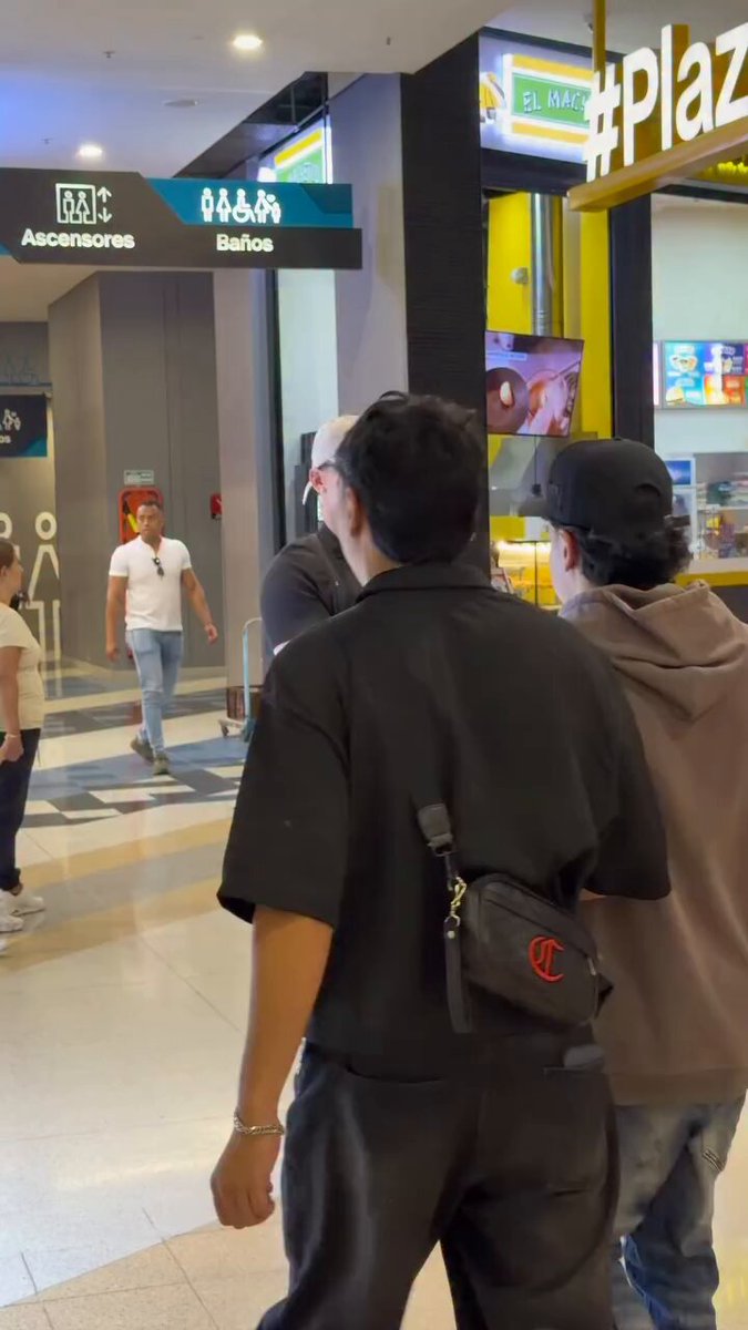 A CHANCE ENCOUNTER 🌈 In the middle of a busy shopping mall, two strangers crossed paths. At first, it was just a casual conversation, surrounded by the noise and movement of people passing by. But something about their conversation felt different. They laughed, listened, and stayed a little longer than either expected. Sometimes, the most unexpected moments become the beginning of a beautiful friendship or perhaps something more.