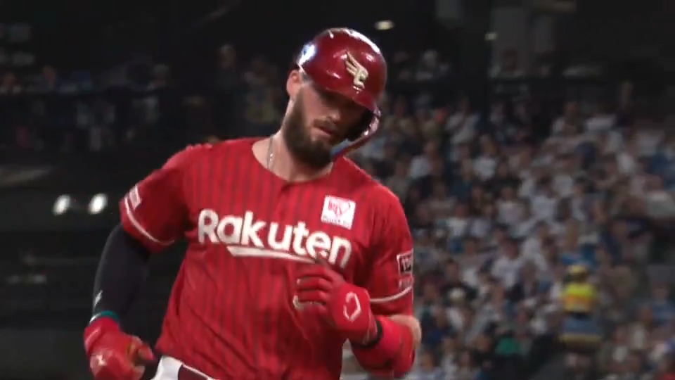 【3回表:F 0-3 E】 #カーソン・マッカスカー 選手 ツーランホームラン! #RakutenEagles #強鷲革新