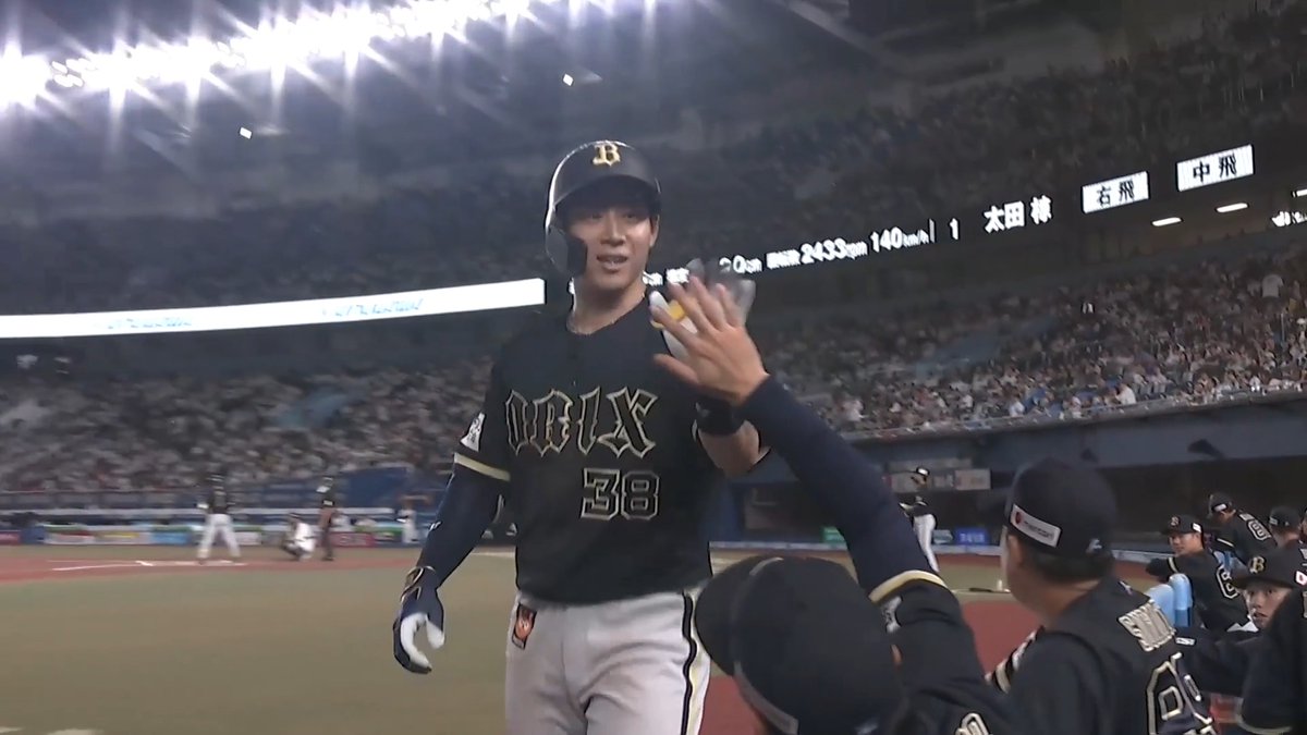 バックスクリーン直撃アーチ!💥 オリックス 来田涼斗 選手の今シーズン第9号ソロホームランで同点に追いつく!🌈