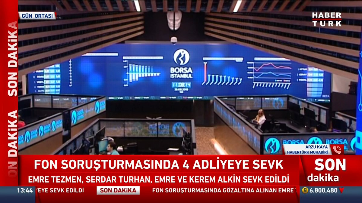 #SONDAKİKA - Fon soruşturmasında 4 adliyeye sevk Emre Tezmen, Serdar Turhan, Emre ve Kerem Alkin sevk edildi.