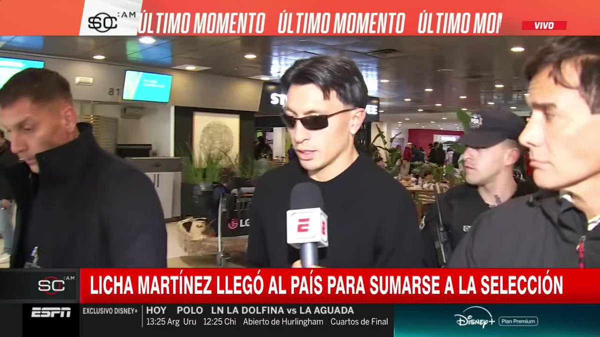 ¡LLEGÓ LICHA! Lisandro Martínez está listo para ponerse nuevamente la camiseta de la Selección Argentina tras la Copa del Mundo y esto dijo justamente al recordar la final del mencionado torneo. 📺 #SportsCenter | ESPN en el Plan Premium de #DisneyPlus