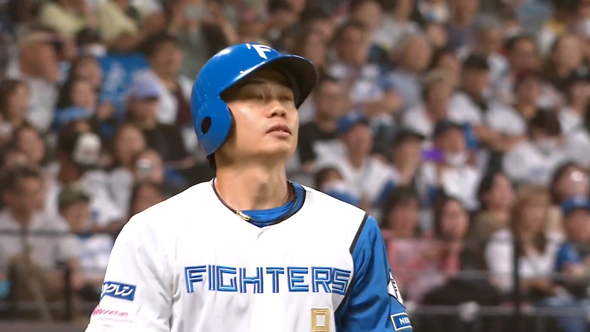 北海道日本ハム 中島卓也 選手の第4打席は空振り三振に倒れる、、 自身の代名詞である粘り打ちを魅せる！！👀🥹
