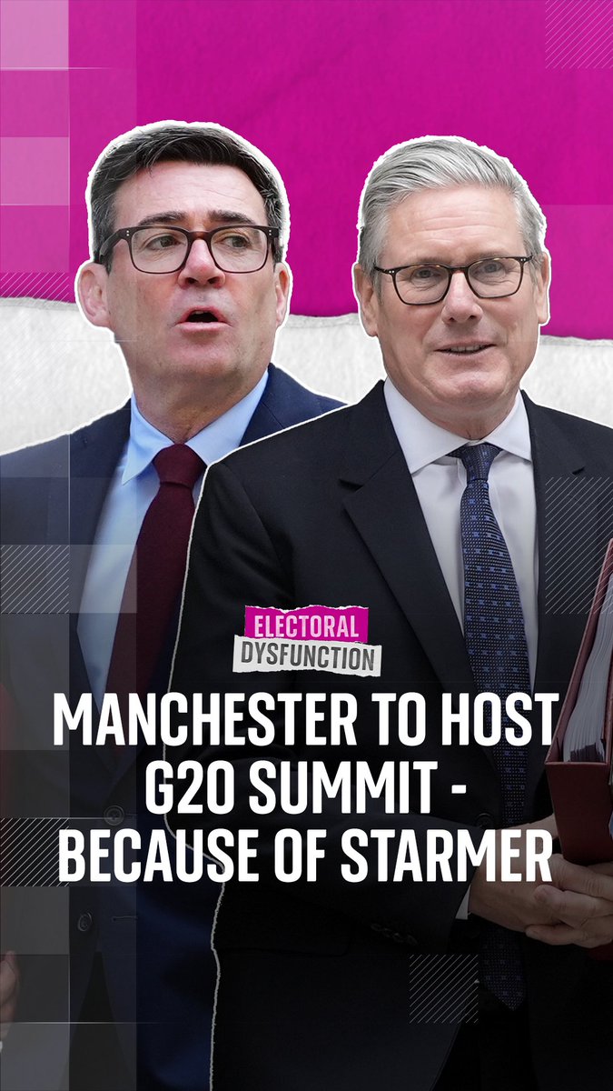 Is it ironic for Andy Burnham that the G20 meeting of world leaders is in Manchester next year? | Beth Rigby Sky News Insider requires a paid subscription. UK only. 18+