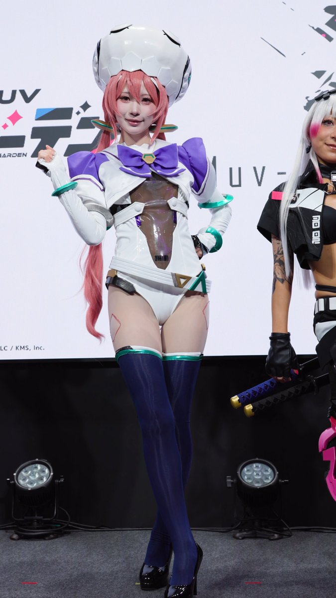 2026.9.18 TGS2026 DMM GAMESブース マブラヴ ガールズガーデン ピコ/月海つくねさん(月海つくね ) ステージの様子! 動きめっちゃ可愛かった! 撮影ありがとうございました! #マブガル #TGS2026 #おつきみくらぶ