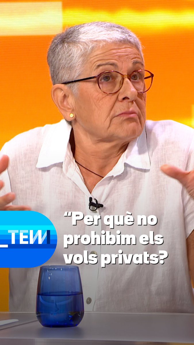 ✈️ "Per què no prohibim els vols d'avió privats? I per què seguim amb aquest horari de dues hores avançats al sol?" Montserrat Termes és la presidenta del Comitè d'Experts sobre el Canvi Climàtic 🤒 #TotEsMou3Cat