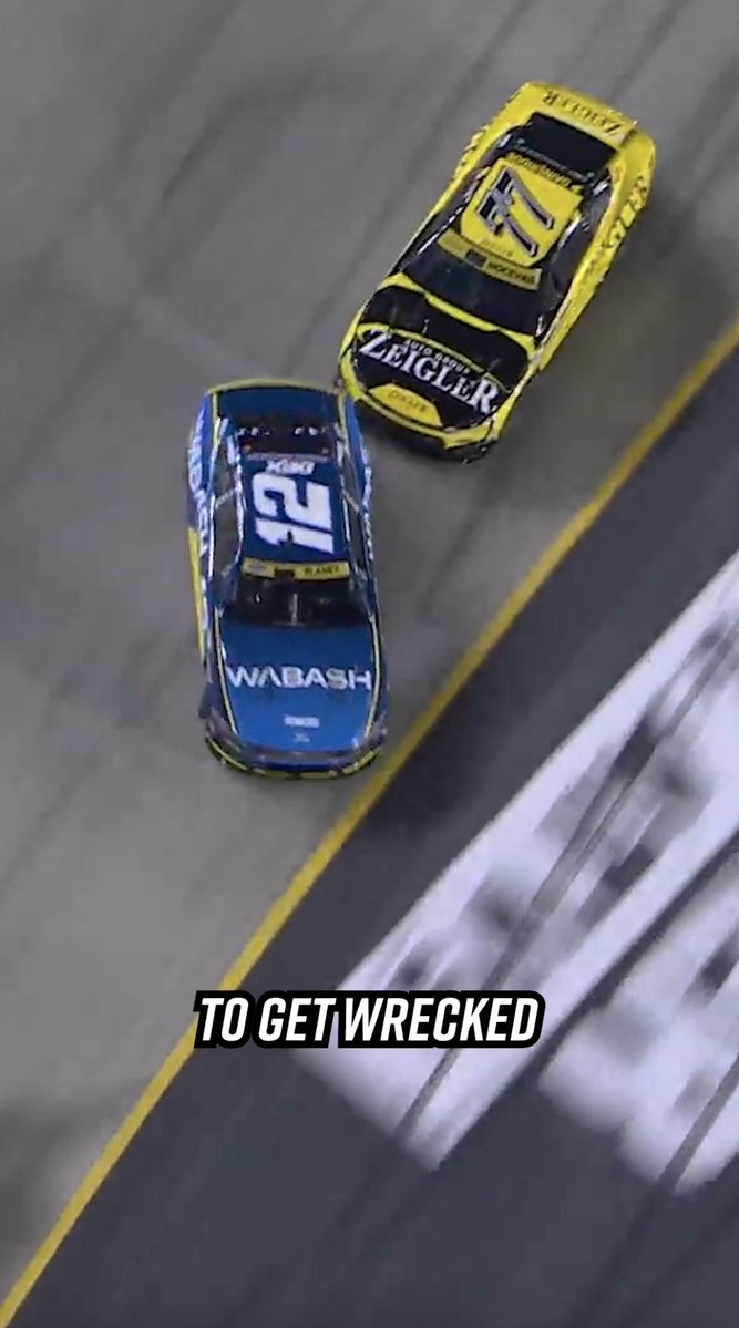 Ryan Blaney threw a block. Kevin Harvick says Carson Hocevar didn't do anything wrong.