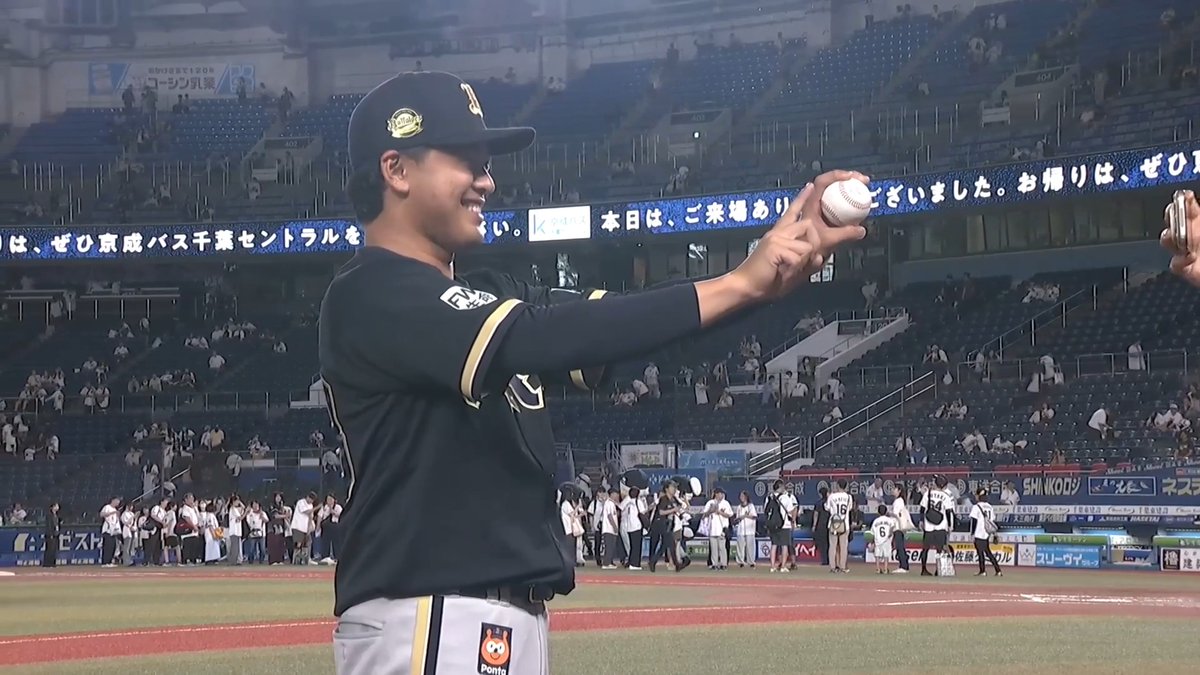 ／ 9/22 ヒーローインタビュー⚾️ ＼ オリックス 東松快征 投手✨