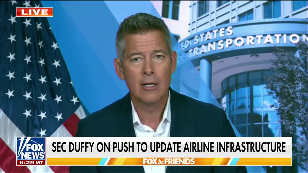 “The problem I have is I don't have the money to do all the things that I need to do that America expects me to do, to make sure this crap never happens again.” Transportation Secretary Sean Duffy warns that widespread flight delays will continue until Congress provides critical funding to modernize America's aging air traffic control system. This comes as a communications equipment failure at an FAA air traffic control facility triggered ground stops at Newark, Philadelphia, New York, and other Northeast airports, causing widespread flight delays and cancellations while officials worked to restore service. "This will not be the last time... Give us the money to fix everything in the system." | FOX & Friends