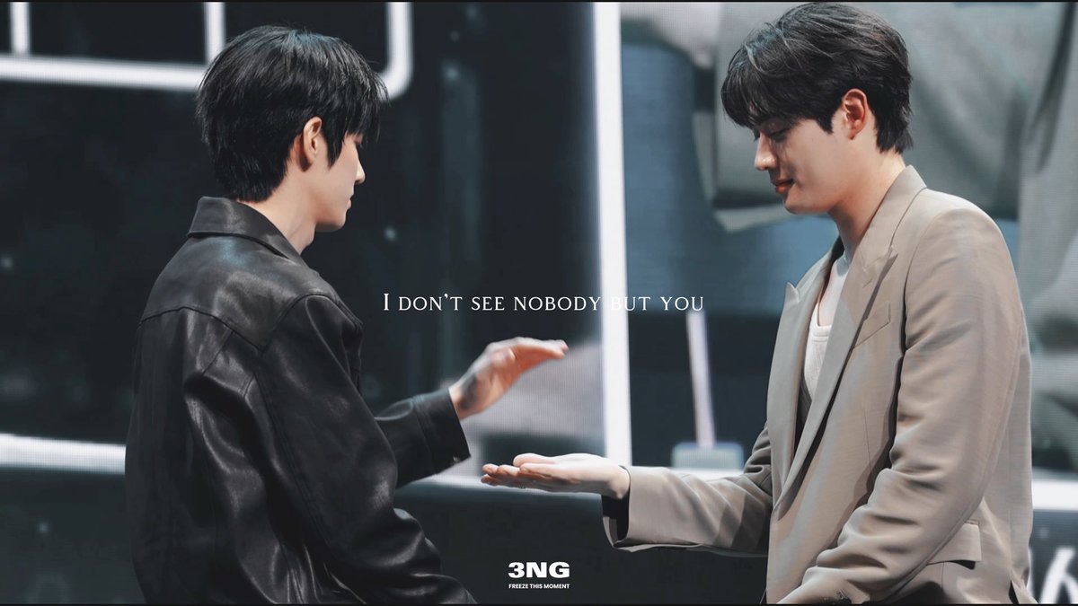 I don't see nobody but you