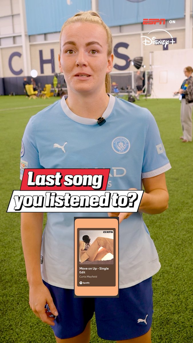 Lauren Hemp loves Bend It Like Beckham 👀😂 📺 Watch the UEFA Women’s Champions League live on @disneyplusuk