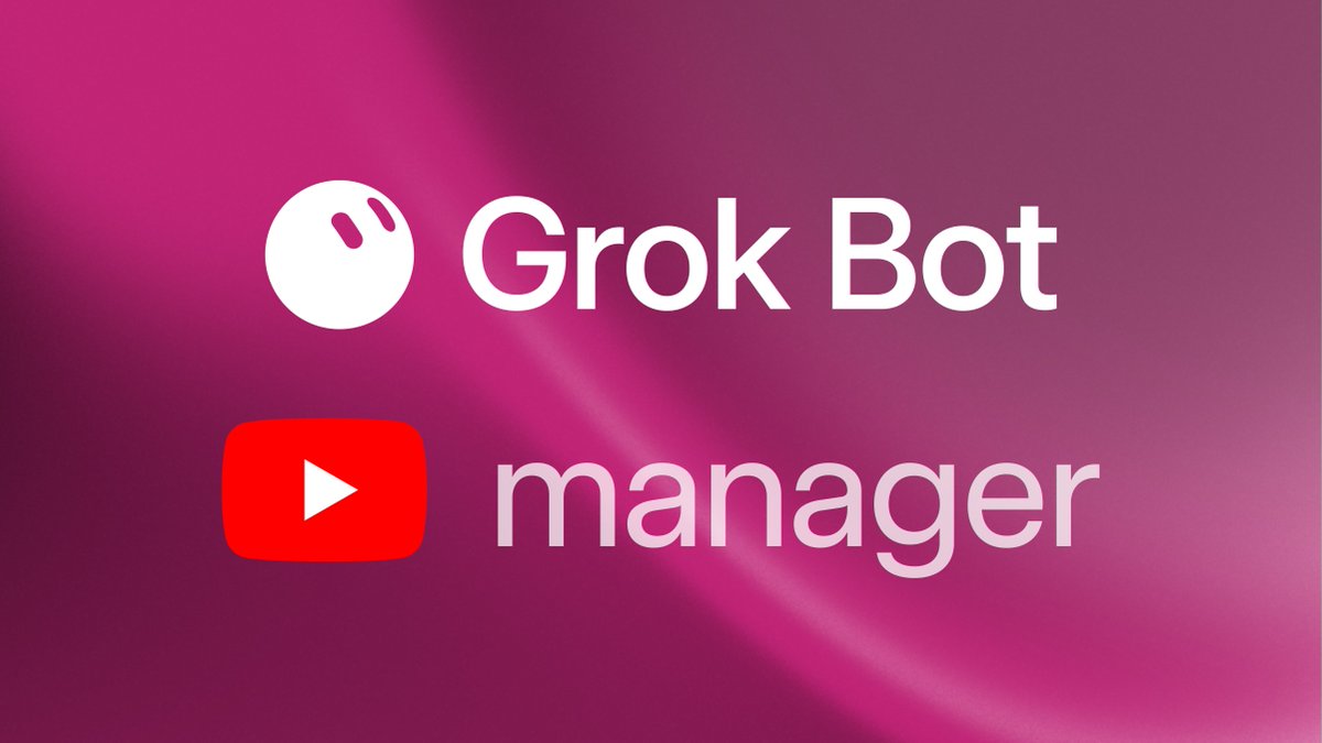 I let Grok Bot manage my YouTube channel... and it's better than I am! 0:53 Automating tagging with @Bot 1:40 How the Bot works 2:38 Figma thumbs and brand-voice descriptions 3:47 Template setup (YouTube Data API + AssemblyAI) 4:34 Install and get started