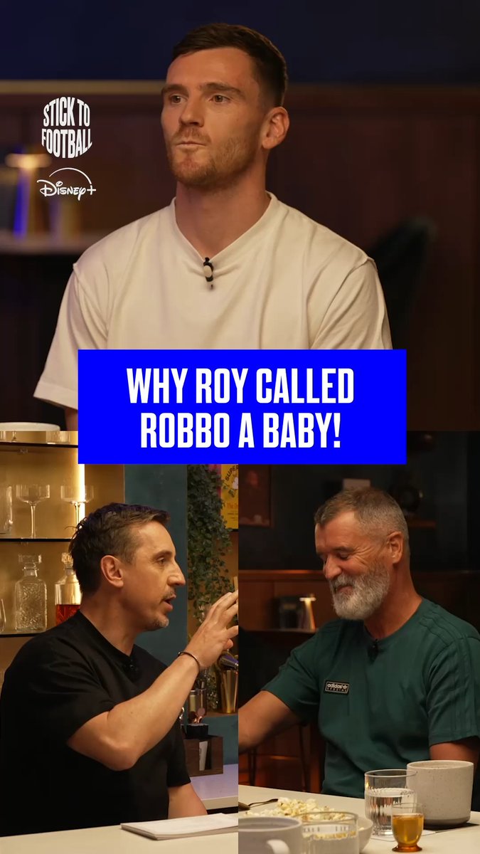 “This is not an apology!” 🤣 Roy finally comes face to face with Andy Robertson after calling him a baby! 👶