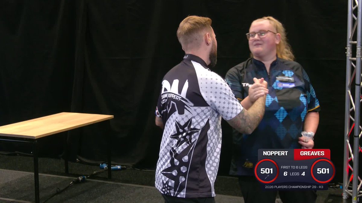 NOPPERT BEATS BEAU! Danny Noppert is through to the last 16 in Den Bosch, defeating Beau Greaves 6-4 in a high quality affair! 👏 📺 #PC29