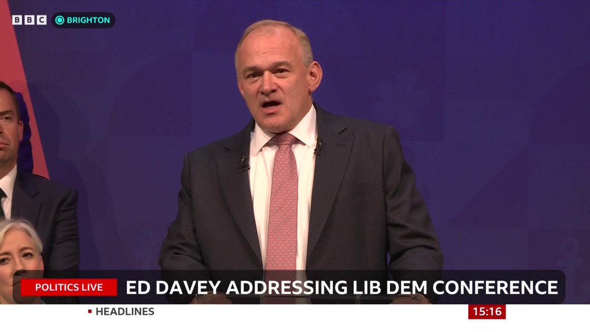 "There's a new power we can't afford to ignore, that needs to be held to account now," Ed Davey says AI could threaten "the future of our whole species", the Lib Dem leader warns Follow live: