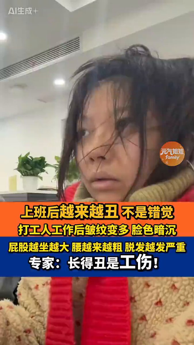 原来上班真的会变丑！😅 不过还好我不上班😁 年轻人一定要早点完成财富积累，趁早学会稳健的投资策略 听说现在打工税后赚50万要累死累活 但是如果有一千万，年化收益5％还是很简单的 这时打工就变成负收益了，不如研究把年化收益提高5个百分点😅 可惜年少发财难，年少守住浮财做稳健投资更难😂