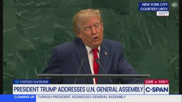 Trump tells the UN he is changing the name of AI to "Super Intelligence"