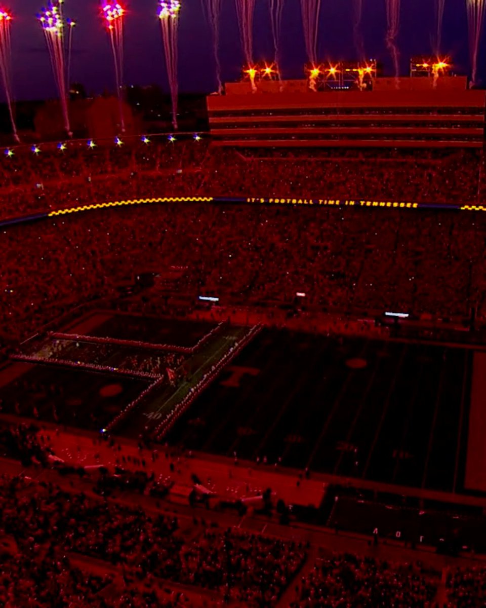 For those wondering why Texas at Tennessee is a noon game, Disney had to lock in time slots back in June and incorrectly guessed that Texas A&amp;M at LSU would be the bigger game. All-time bag fumble to miss out on this atmosphere at Neyland Stadium:
