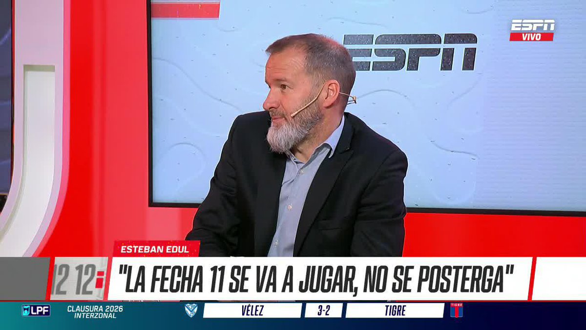 ÃLTIMO MOMENTO EN F12 Todas las novedades sobre la fecha 11 del Torneo Clausura 2026. â¶ïž Mirá #ESPNF12 por ESPN en el Plan Premium de #DisneyPlus
