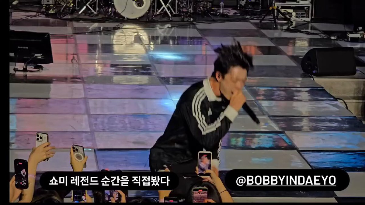 “gue baru aja lihat momen legendaris show me the money secara langsung” 🔥🔥🔥🔥 mind u even nanti bobby udah masuk umur 40s 50s 60s dst........ tiap dia perform YGGR, korea bakalan tetep manggil dia king of the youth sih 🥹🥹🥹🥹🥹 dan ini YGGR crowd dia di umur 30s #izin