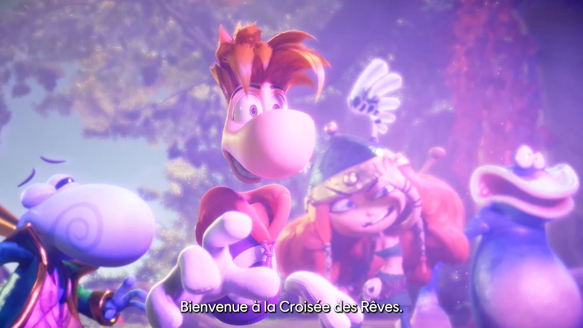 📺 Découvrez toutes les nouveautés et le contenu réimaginé dans Rayman Legends Retold avec le trailer de Présentation du jeu ! Une toute nouvelle aventure vous attend avec des cinématiques, des séquences à dos de dragon et un tout nouveau monde à explorer 🌀✨