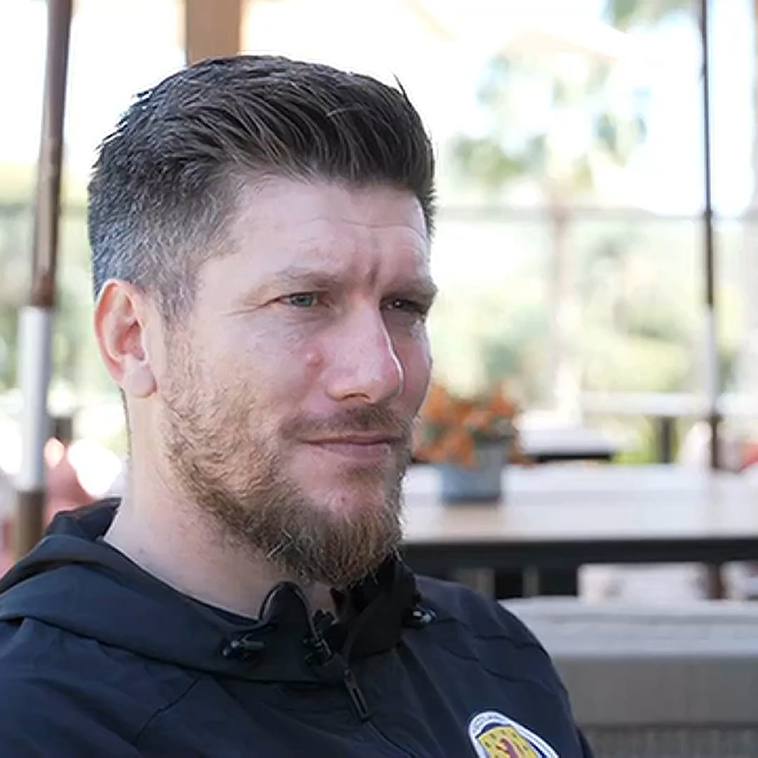 🏴 "There are some new faces and young lads... we have a good mix, and we need to make sure that the balance stays right." New Scotland head coach Sebastien Pocognoli spoke to Sky Sports News at their La Manga training camp ⤵️