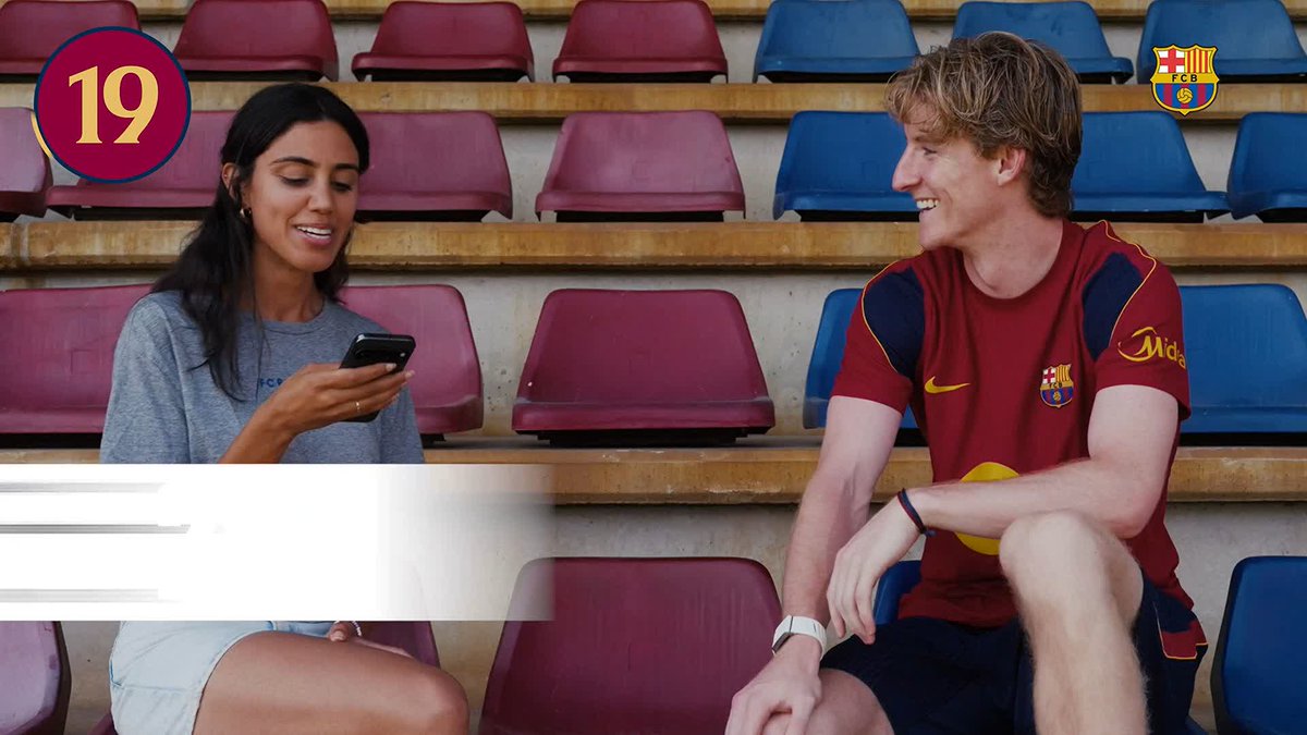 POV: Acabas de fichar por el Barça y te hacen deletrear tu nombre al revés