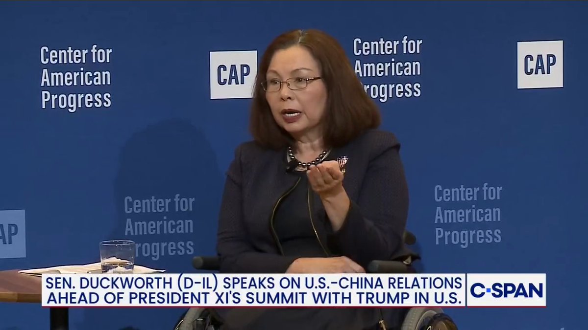.Tammy Duckworth (D-IL) on Democrats: "What happened in the Biden administration was we fixed all the stuff Trump broke...but we didn't do anything innovative and we didn't make people's lives better. F*ck that sh*t, we're gonna make it better."
