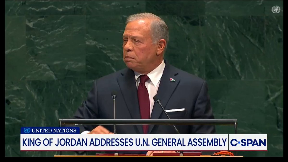 Jordanian King calls the Israeli government's "expansionist appetite" a regional threat: "Step by calculated step, Israel is testing how far it can go."