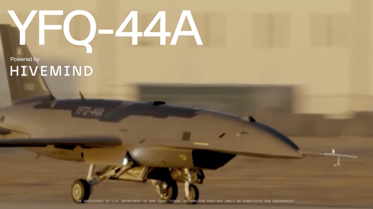 They build it. We fly it. Meet the team that took Hivemind mission autonomy from lab to flight on the YFQ-44A.
