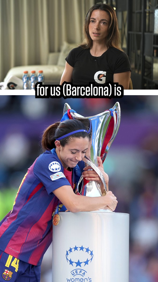 Aitana Bonmati is ready for the UEFA Women's Champions League