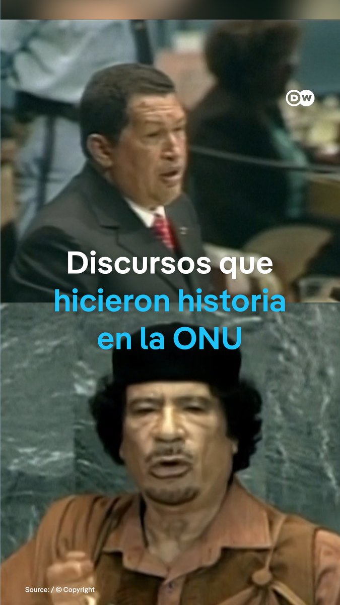 Los momentos más memorables en la historia de la Asamblea General de la ONU Desde Hugo Chávez llamando "el diablo" a George W. Bush hasta Donald Trump amenazando con destruir Corea del Norte. Repasamos algunos de los discursos, protestas y gestos que marcaron la historia de la Asamblea General de la ONU, que celebra su 81.ª sesión en Nueva York.